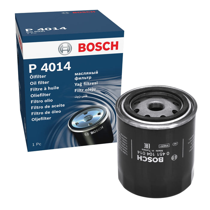 Bosch Car Oil Filter P4014 fits Land Rover Discovery TDi - 2.5 - 89-98 045110401