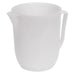 Sealey 1 Litre Measuring Jug Easy To Read Opaque Polythene Garage Fuel Sealey  - Dynamic Drive