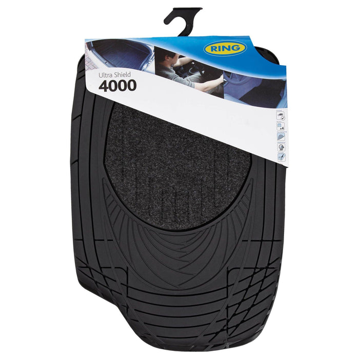 Ring Automotive RMAT17 Ultra Shield 4000, Black, Set of 4