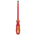 Draper XP1000 VDE Plain Slot Screwdriver, 6.5 x 150mm 64422 Draper  - Dynamic Drive