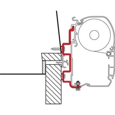 98655-688 ADAPTOR HYMER EXSIS 3M Fiamma  - Dynamic Drive