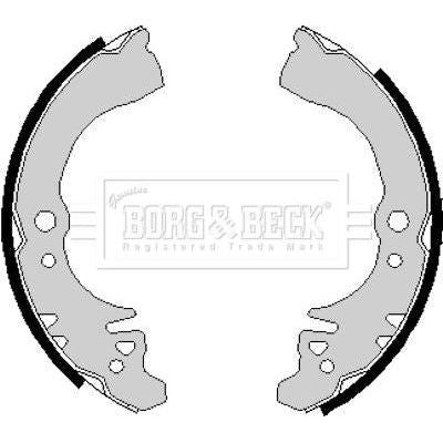 Genuine Borg & Beck Brake Shoes fits Daihatsu Charade 9300 BBS6135