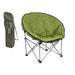 Green Adult Bucket Camping Chair Padded High Back Folding Orca Moon Chair & Bag Twin Pack Summit  - Dynamic Drive