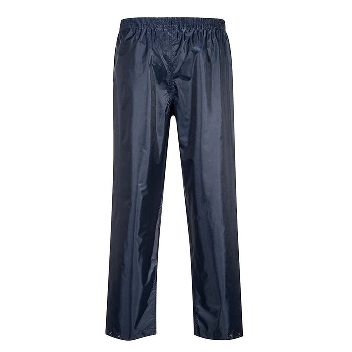 Portwest Classic Rain Trousers - Navy - Small (Regular) Portwest  - Dynamic Drive