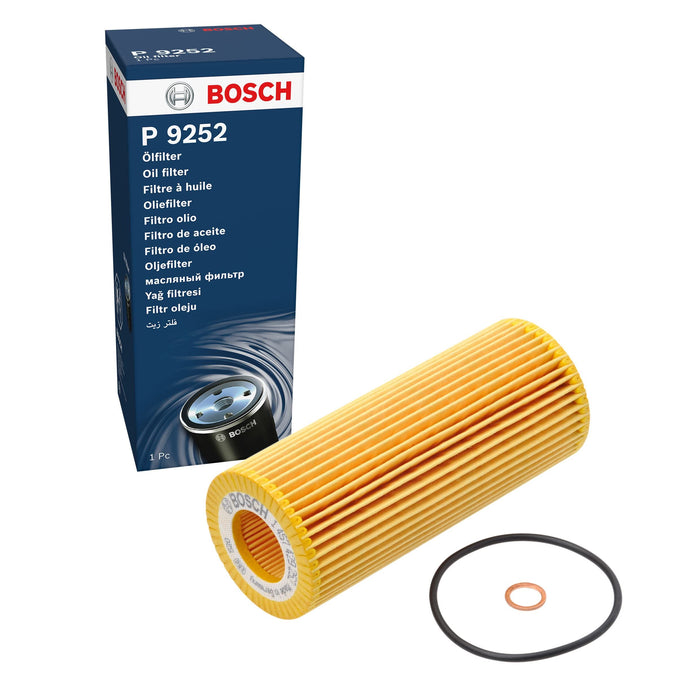 Genuine Bosch Car Oil Filter P9252 fits BMW X5 - 3.0 - 03-06 1457429252 Bosch  - Dynamic Drive