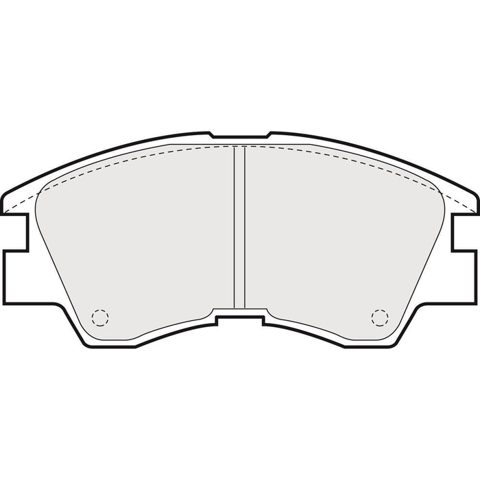 Apec Brake Pads Front Fits Mitsubishi Delica L200 L300