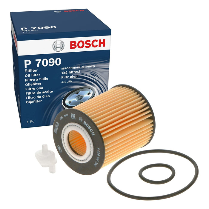 Genuine Bosch Car Oil Filter P7090 fits Toyota RAV 4 D4d - 2.2 - 06-12 F02640709