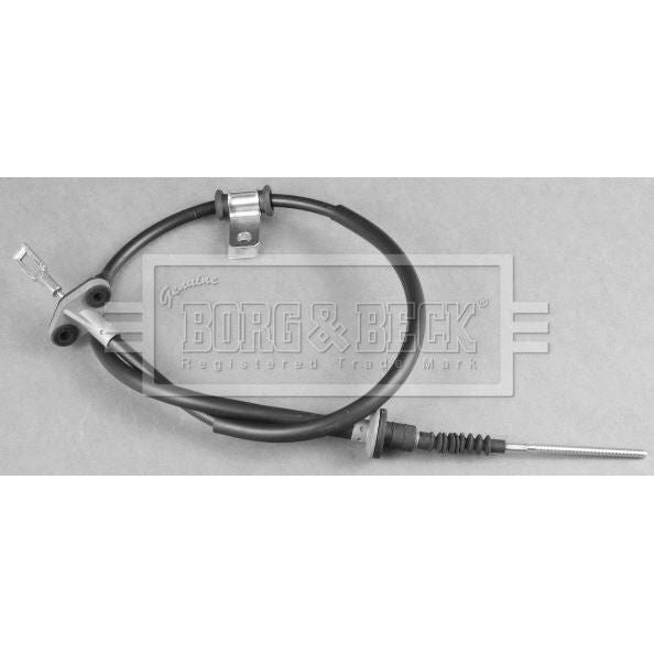 Genuine Borg & Beck Clutch Cable fits Ford Escort 1.11.6 8086 BKC1499