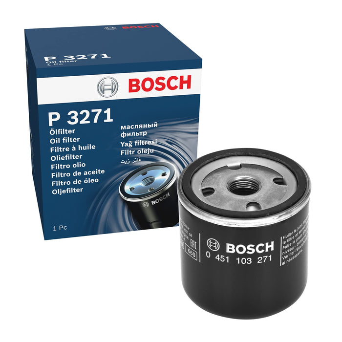 Genuine Bosch Car Oil Filter P3271 fits Dodge Stratus - 2.0 - 95-00 0451103271