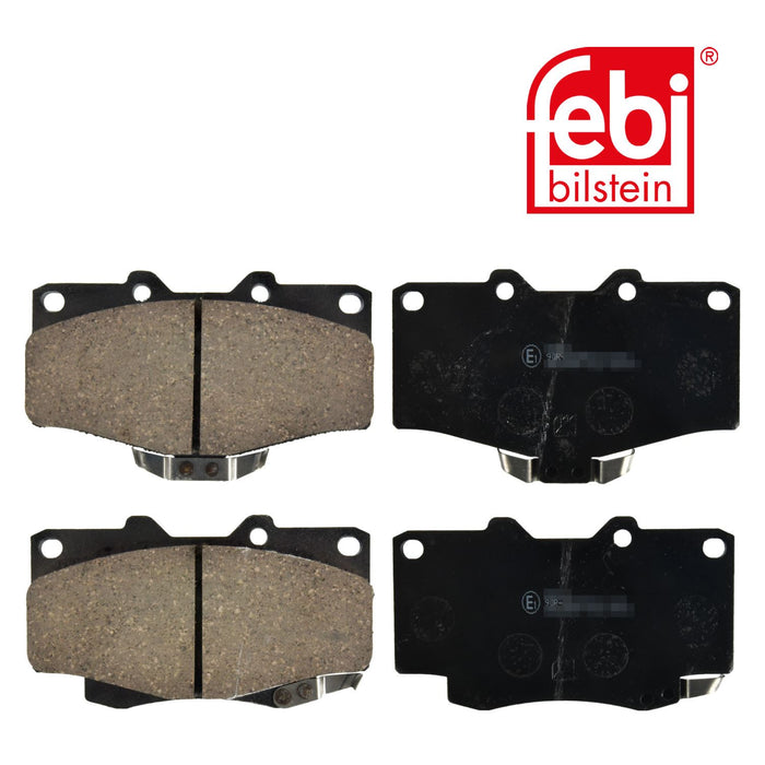 FEBI Front Brake Discs & Pads Set Vented for Toyota LandCruiser Colorado