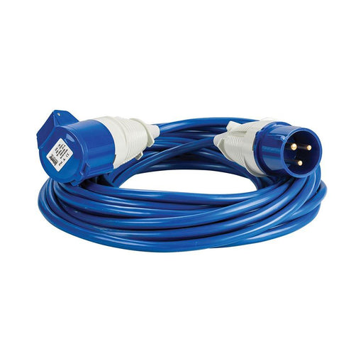 Defender Extension Lead Blue 4mm2 32A 14m 230V Defender  - Dynamic Drive