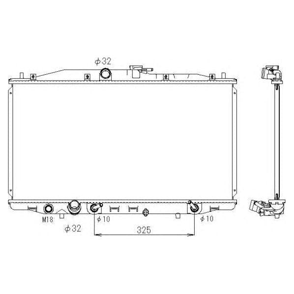 NRF Radiator 53391 NRF  - Dynamic Drive