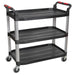 Sealey Workshop Trolley 3-Level Composite CX310 Sealey  - Dynamic Drive