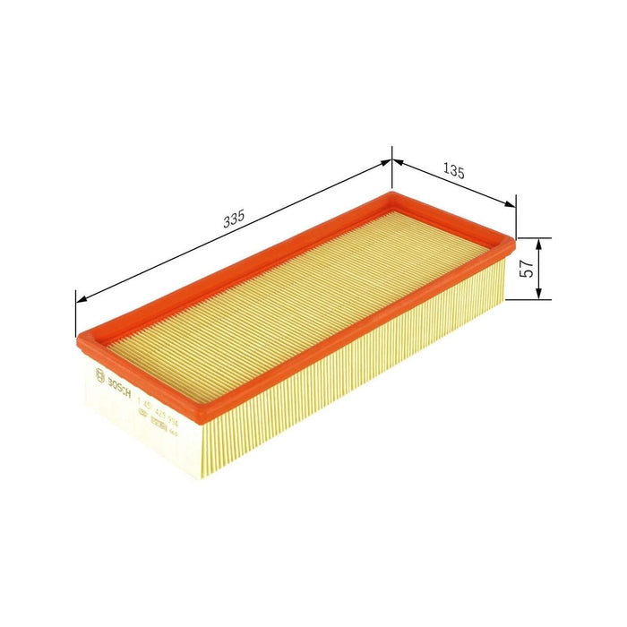 Bosch Car Air Filter S9994 fits VW Golf Van (Hatchback) - 1.6 - 83-91 1457429994