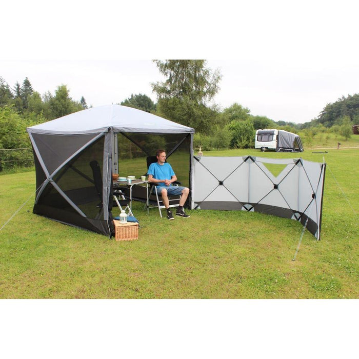 Outdoor Revolution Lightweight Freestanding Four Sided Pop Up Utility Gazebo