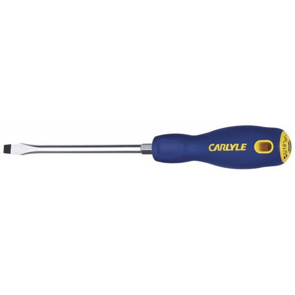 Carlyle Hand Tools Screwdriver - Round Blade - Slotted - 5/16in. Carlyle Hand Tools  - Dynamic Drive