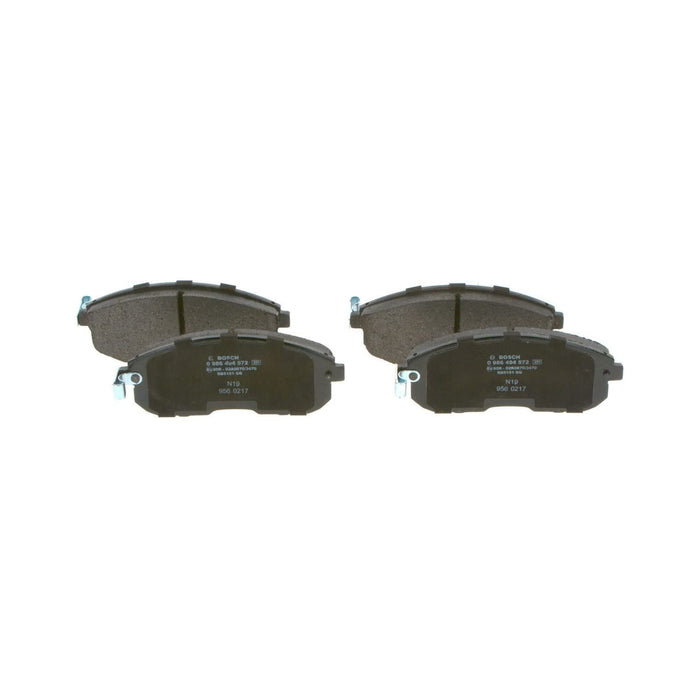 Genuine Bosch Brake Pad Set Bp1493 fits Nissan Juke CVTC - 1.6 - 10- 0986494572