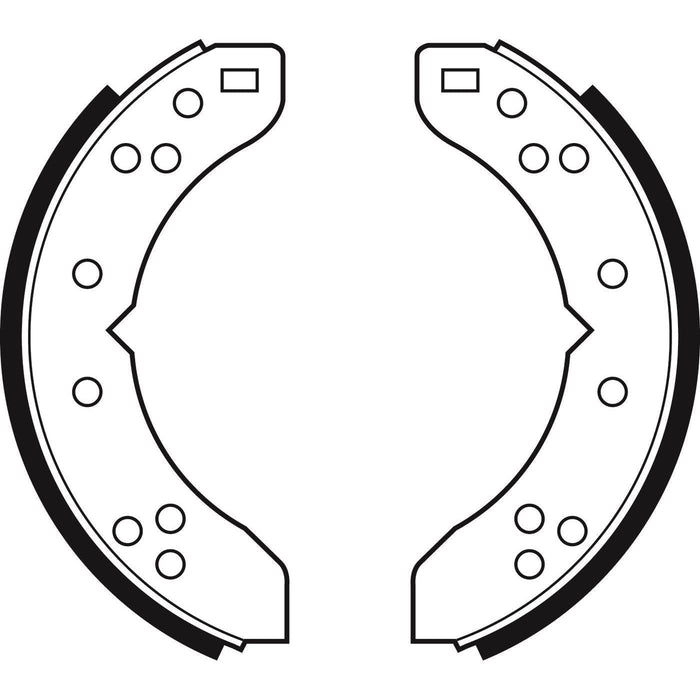 Apec Brake Shoe Rear Fits Reliant Rebel Regal Rialto Robin Triumph Herald Spitfi