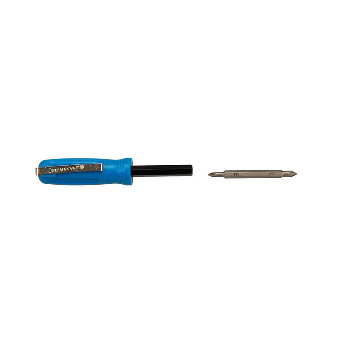 Silverline 4-in-1 Screwdriver Set Display Box 24pce Silverline  - Dynamic Drive