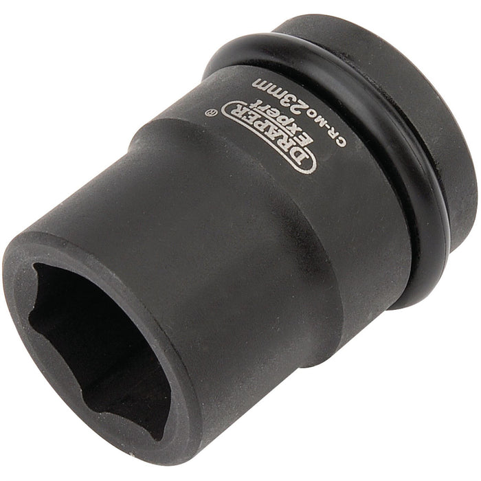 Draper Expert HI-TORQ 6 Point Impact Socket, 3/4" Sq. Dr., 23mm