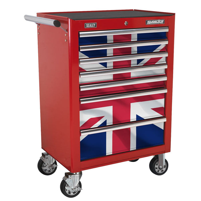 Sealey Union Jack Graphics 7 Drawer Rollcab Kit AP26479TUJ