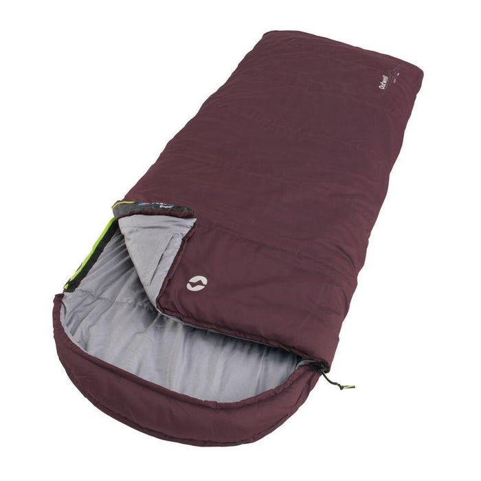 Outwell Campion Lux Sleeping Bag Aubergine Camping Sleeping Bag Outwell  - Dynamic Drive