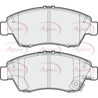 Apec Brake Pads Front Fits Honda Civic Mobilio