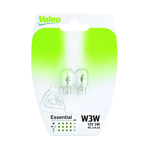 Genuine Valeo fits W3W Bulb Blister X2 Essential Valeo  - Dynamic Drive