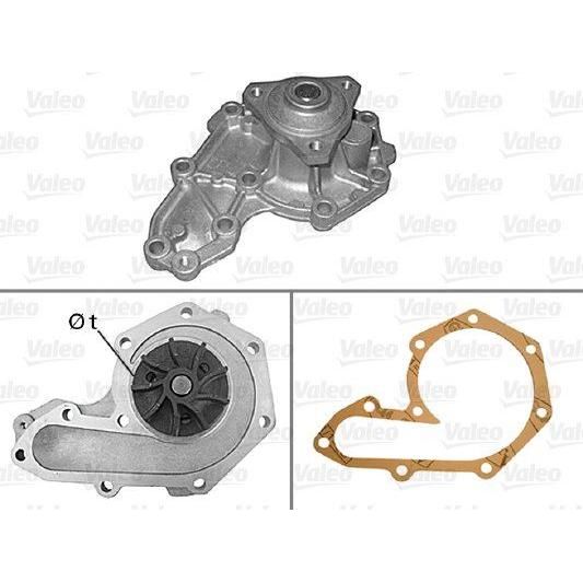 Genuine Valeo fits Water Pump Renault Scenic Phase2 1.9 Dci Valeo  - Dynamic Drive