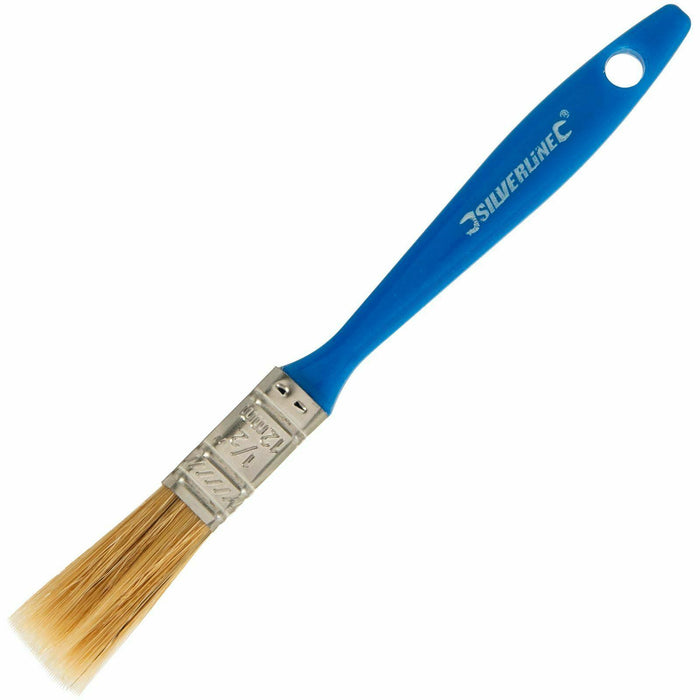 5x 12mm / 1/2" Silverline Disposable Paint Brushes Brush Decorating Silverline  - Dynamic Drive