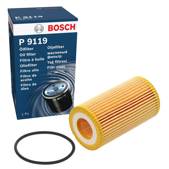 Bosch Car Oil Filter P9119 fits Land Rover Freelander TD4 - 2.0 - 00-06 14574291