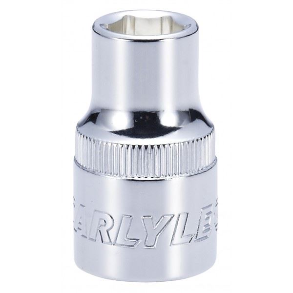 Carlyle Hand Tools Socket - Shallow - Metric Standard - 1/2in. Dr - 11 mm