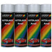 4 X Touch Up Kit Pen For Ford Transit Escort Van Diamond White 400Ml Spray Motip  - Dynamic Drive