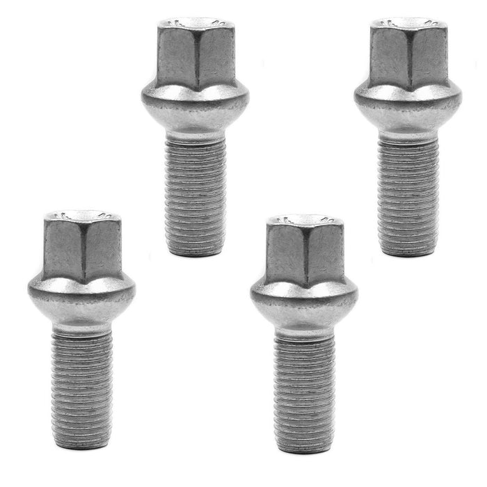 4 Wheel Bolts Nut Fits Volkswagen VW Beetle Golf Passat Polo Touran