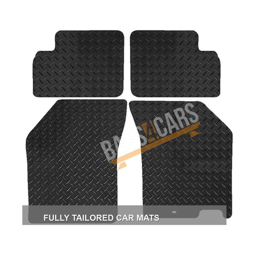 Tailored Rubber Mats for Vauxhall Agila 09-11 + Clips 2009 2010 2011 UKB4C  - Dynamic Drive