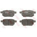 Genuine TRW Brake Pads (Rear) (R90) GDB3454 TRW  - Dynamic Drive