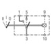 Hella Switch Flip Switch Control II-I-0 Number of connectors: 5 6RH 007 832-351 Hella  - Dynamic Drive