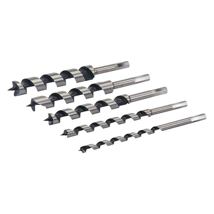 Silverline Auger Bit Set 5pce 10 - 25mm Silverline  - Dynamic Drive