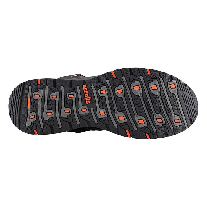 Scruffs Glide Safety Boot Black / Orange Size 9 / 43