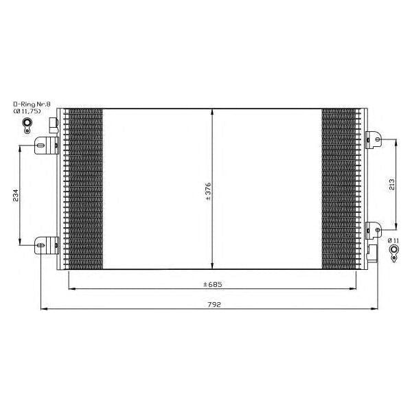 NRF Condenser 35485