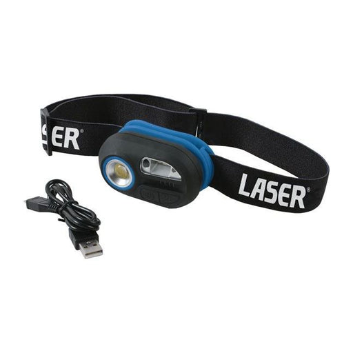 Laser Motion Sensor Headlight / Work Light - Rechargeable 8409 Laser Tools  - Dynamic Drive