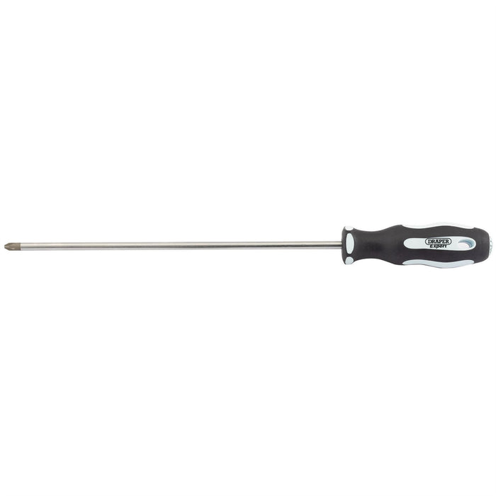 Draper PZ TYPE Soft Grip Screwdriver, No.2 x 250mm 35000 Draper  - Dynamic Drive