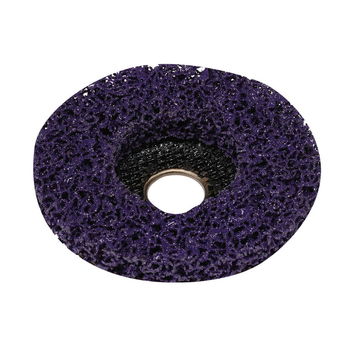 Draper Polycarbide Strip Disc, 115mm, 22.23mm, 180 Grit, Purple 37608