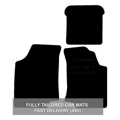 Tailored Car Mats for VW Golf Mk3 92-97  1992 1993 1994 1995 1996 1997 UKB4C  - Dynamic Drive