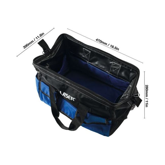 Laser Heavy Duty Toolbag 18" 7846 Laser Tools  - Dynamic Drive