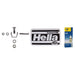 Hella Halogen-Front Fog Light Comet 550 12V 1ND 005 700-441 Hella  - Dynamic Drive