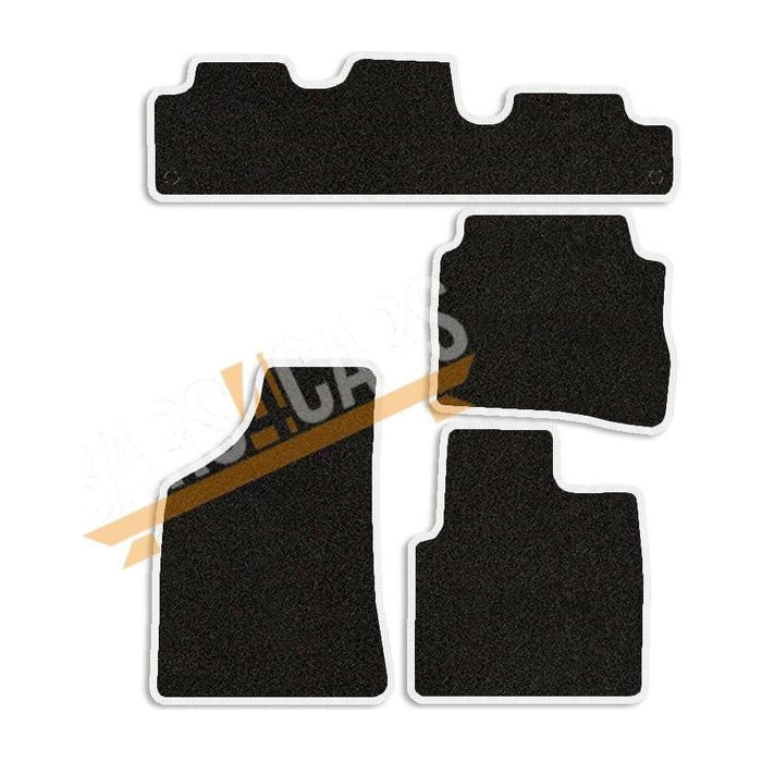 Tailored White Trim Carpet Mats Hyundai Santa Fe 06-09 5 Pce  06 07 08 09 UKB4C  - Dynamic Drive