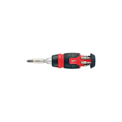 Milwaukee 8 In 1 Ratch Multi Bit Screwdriver 4932480581 Milwaukee  - Dynamic Drive