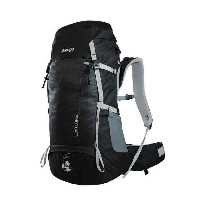 Vango Contour 65 Black Rucksack Backpack Vango  - Dynamic Drive