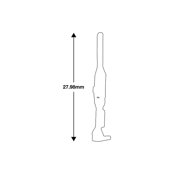 Connect Non-Insulated Male Terminals 100pc 37602 Tool Connection  - Dynamic Drive